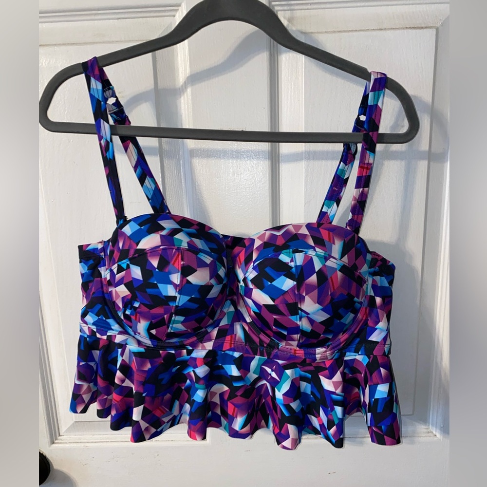 Multicolored Bikini top